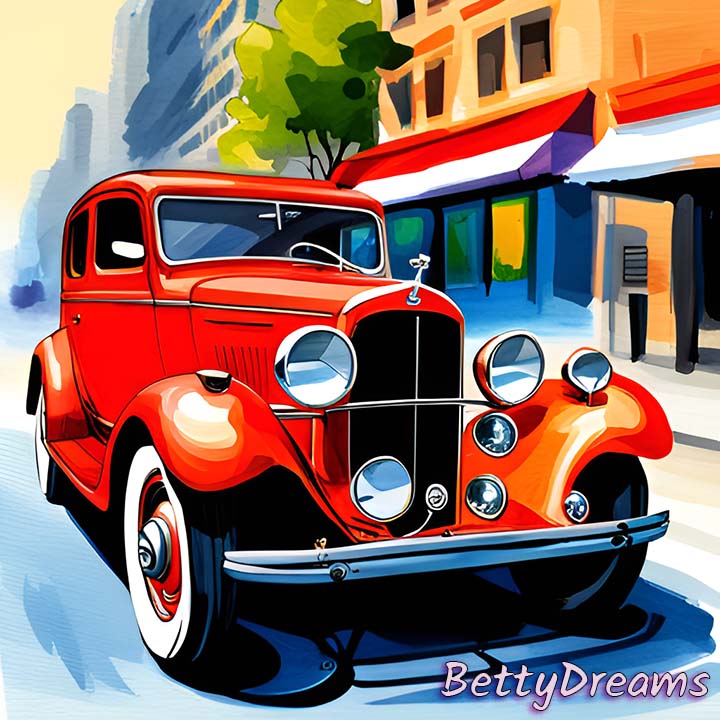 red car