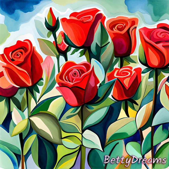 red flower