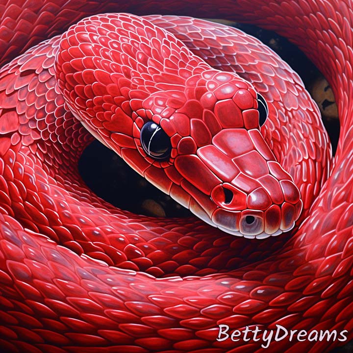 red snake