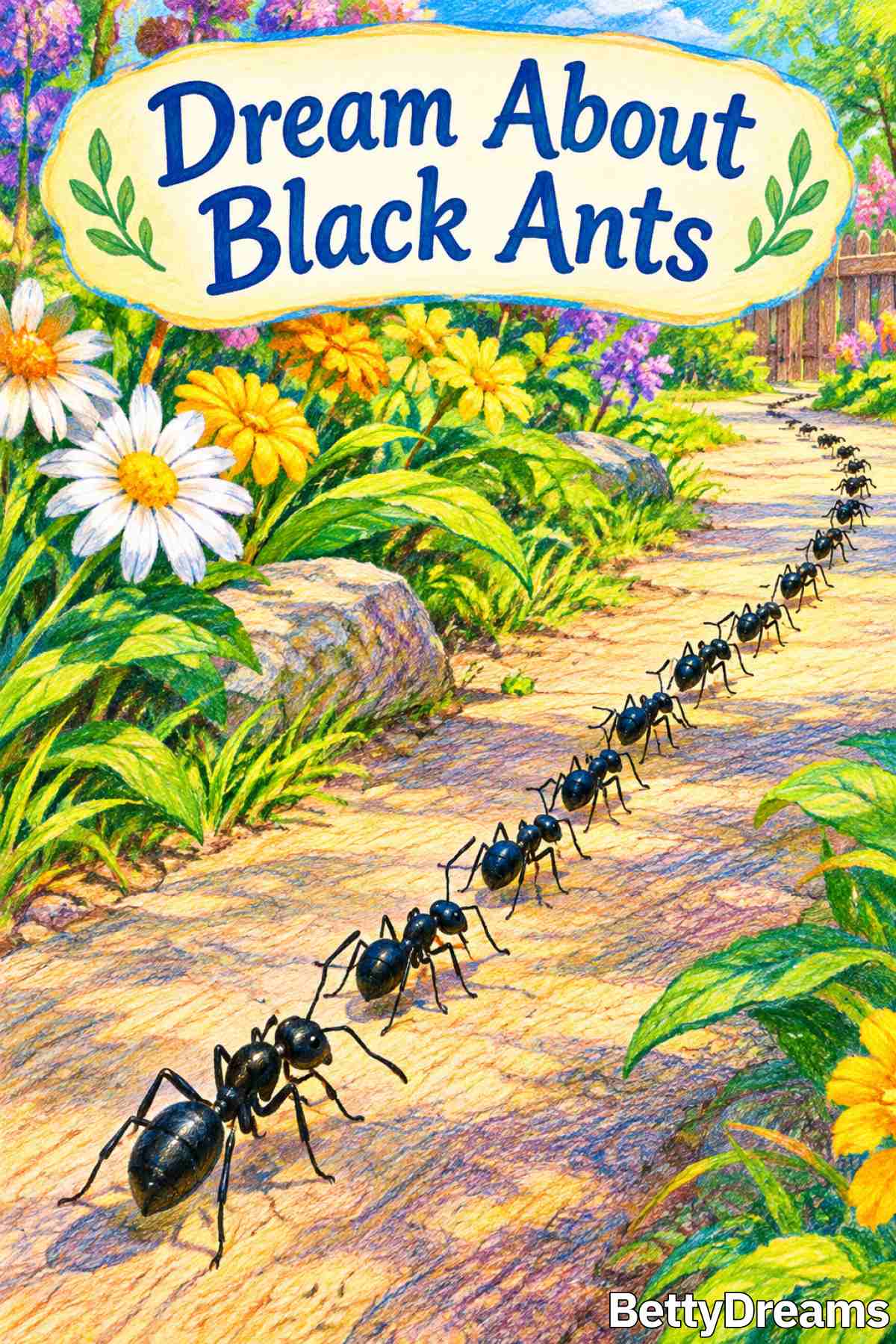 dream about black ants meaning