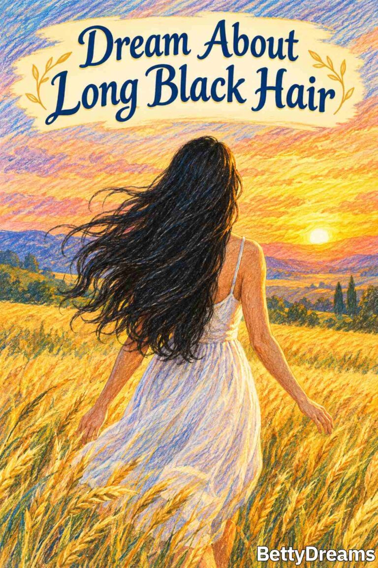 Seeing Long Black Hair in Dream Meaning
