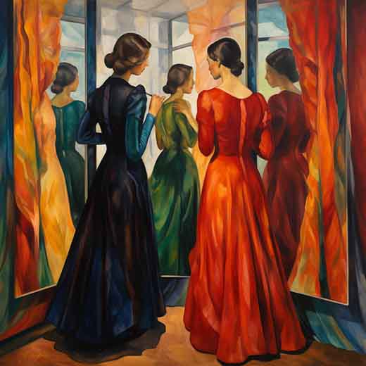 seeing yourself in mirror in dream