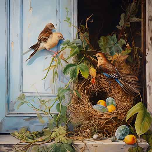 Spiritual Meaning of Bird Nest at Front Door 10 Powerful Meanings