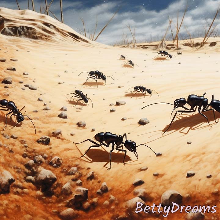 spiritual meaning of black ants