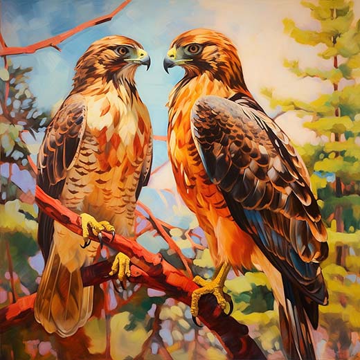 spiritual meaning of red tailed hawk