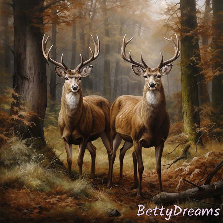 spiritual meaning of seeing 2 deer 