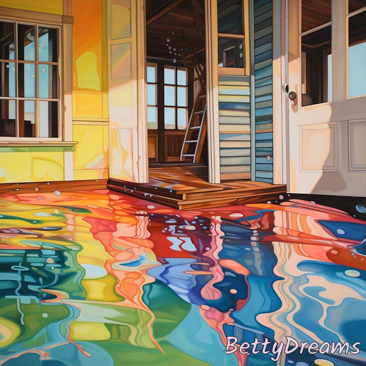 spiritual meaning of water leaks in house