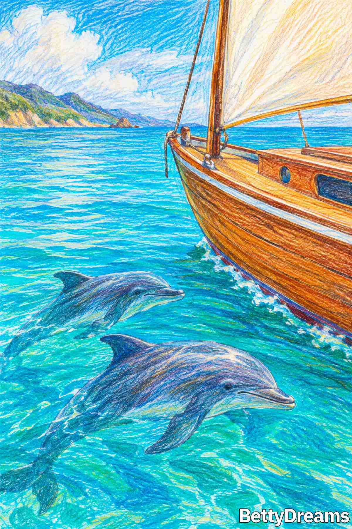 dreaming about swimming with dolphins