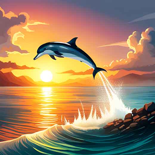 swimming with dolphins