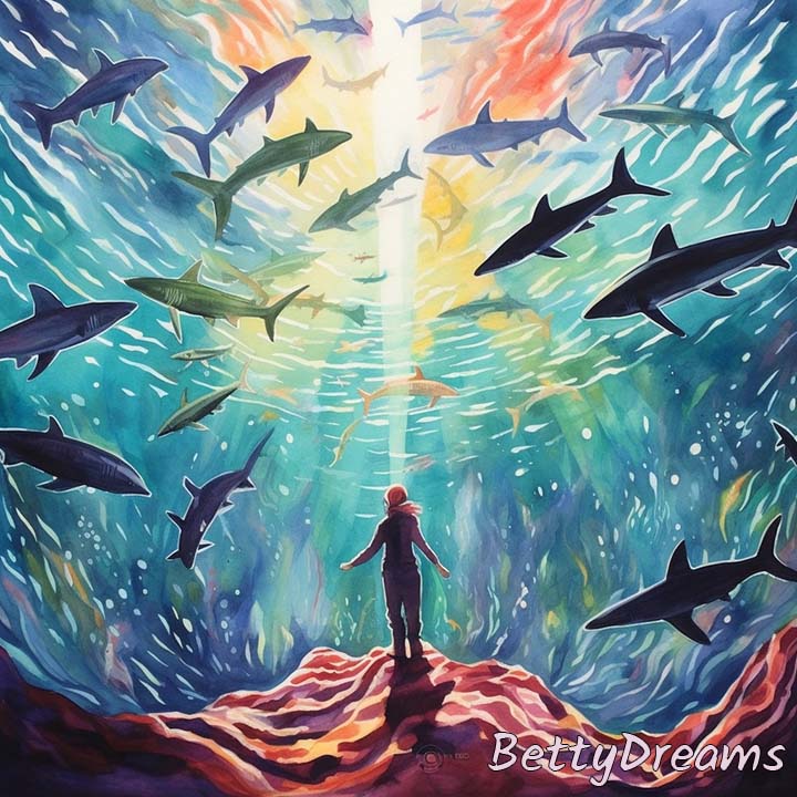 swimming with sharks dream