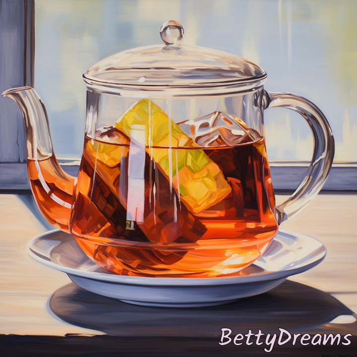 tea on the table