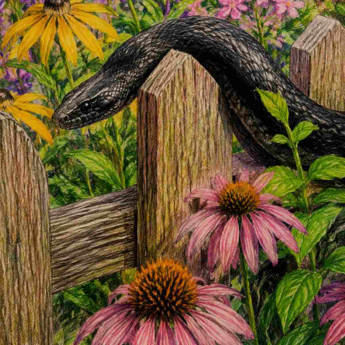 Black Snake in Dream
