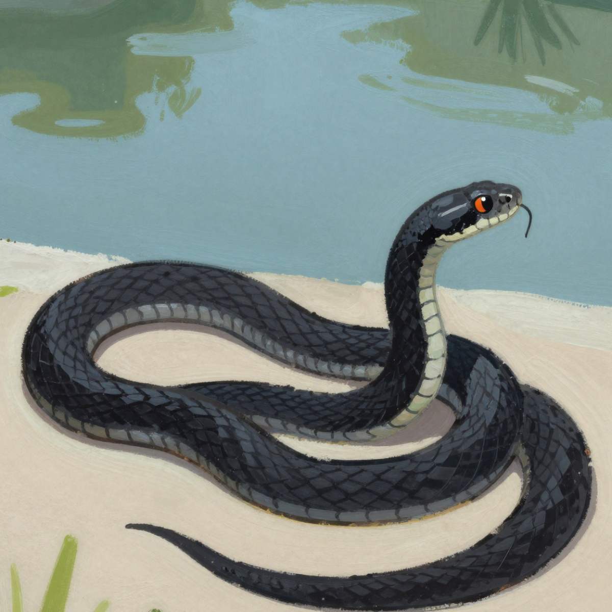 Black Snake in Dream