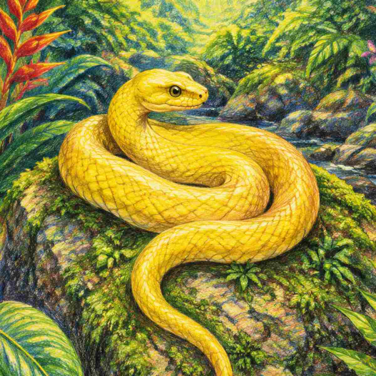 Dream About a Yellow Snake
