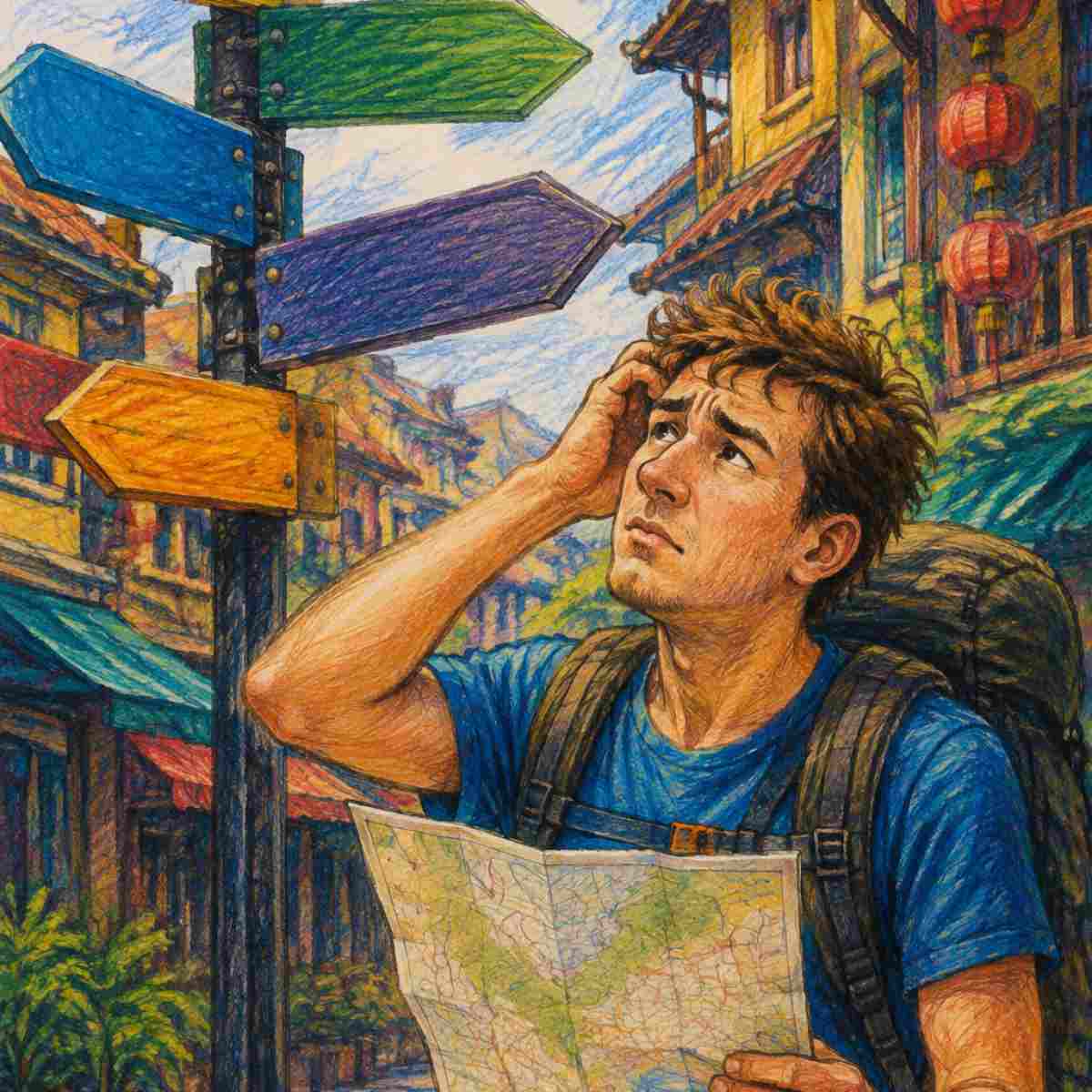 Dream About Being Lost in a Strange City