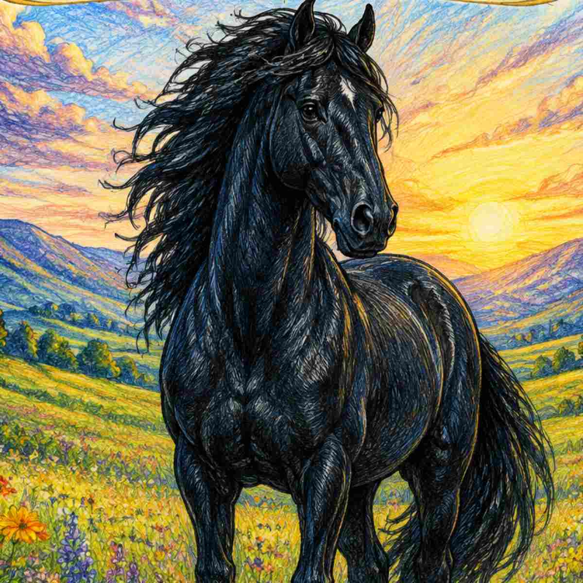 Dream About Black Horse