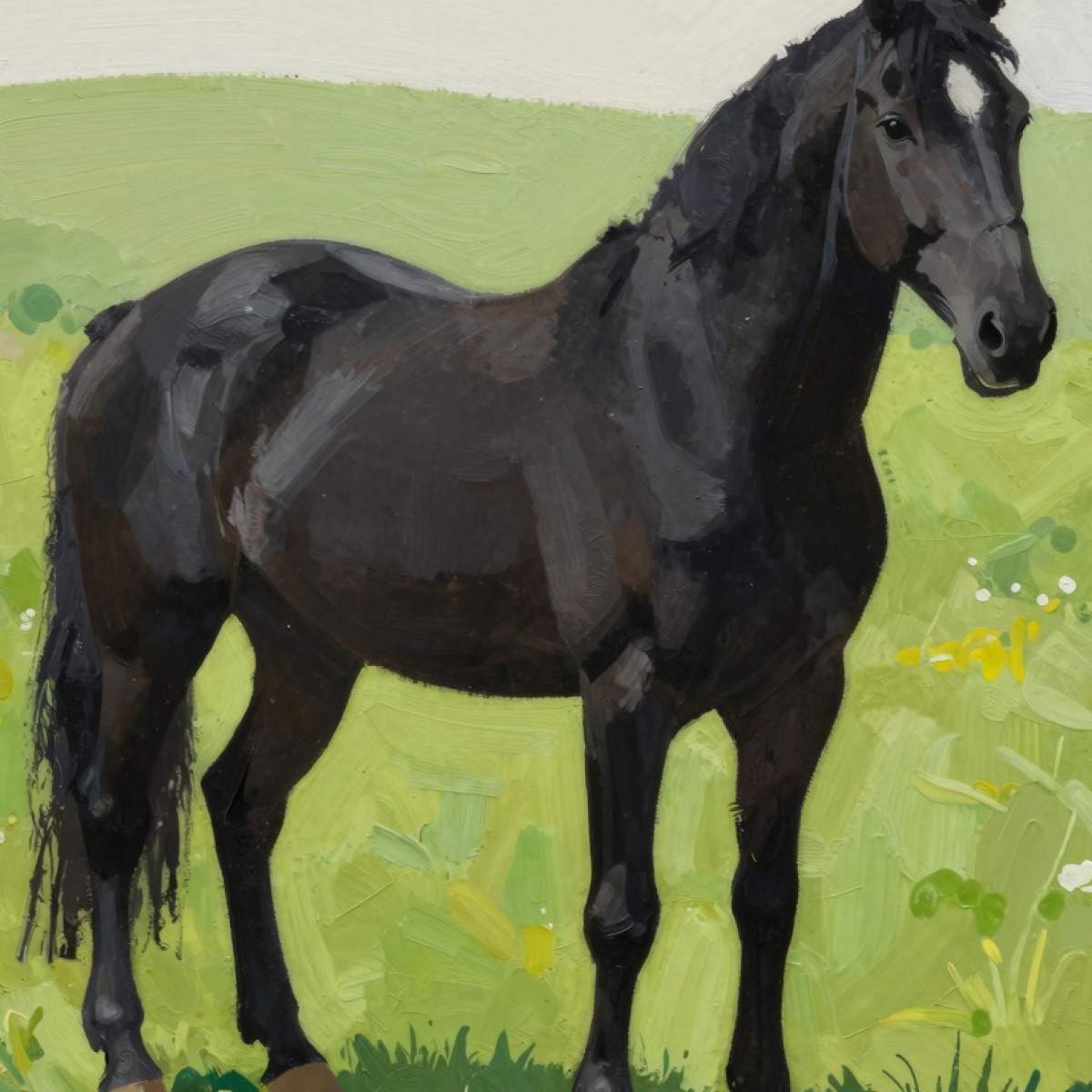 Dream About Black Horse