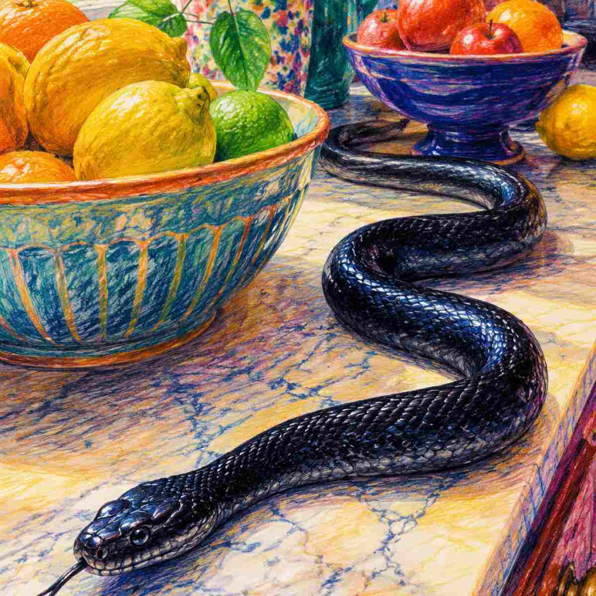 Dream About Black Snake in House