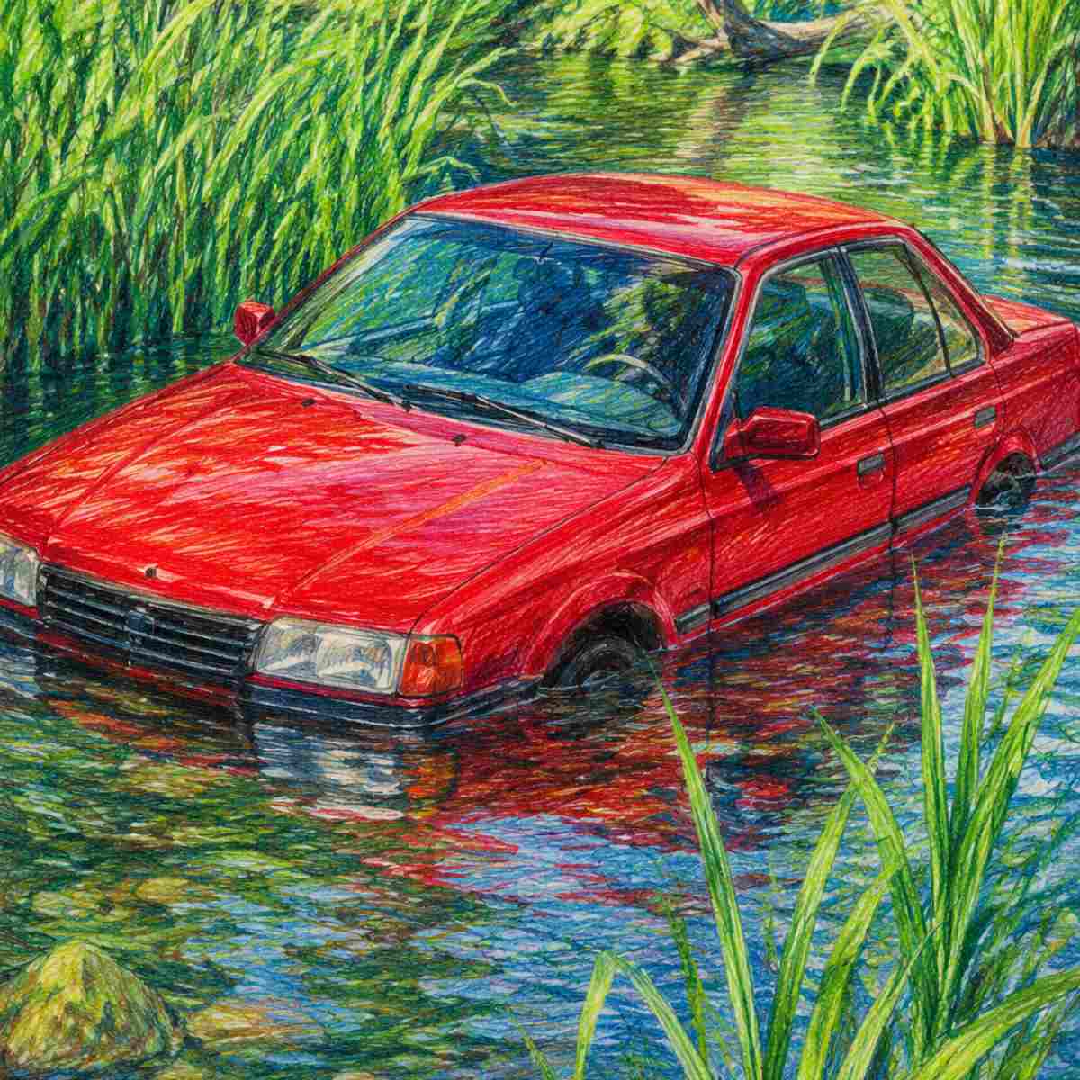 Dream About Driving into Water