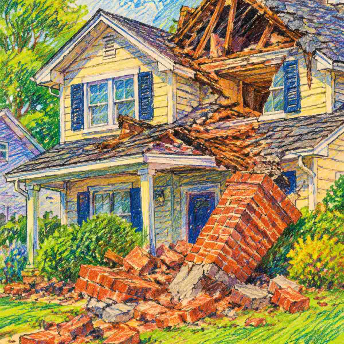 Dream About House Falling Apart
