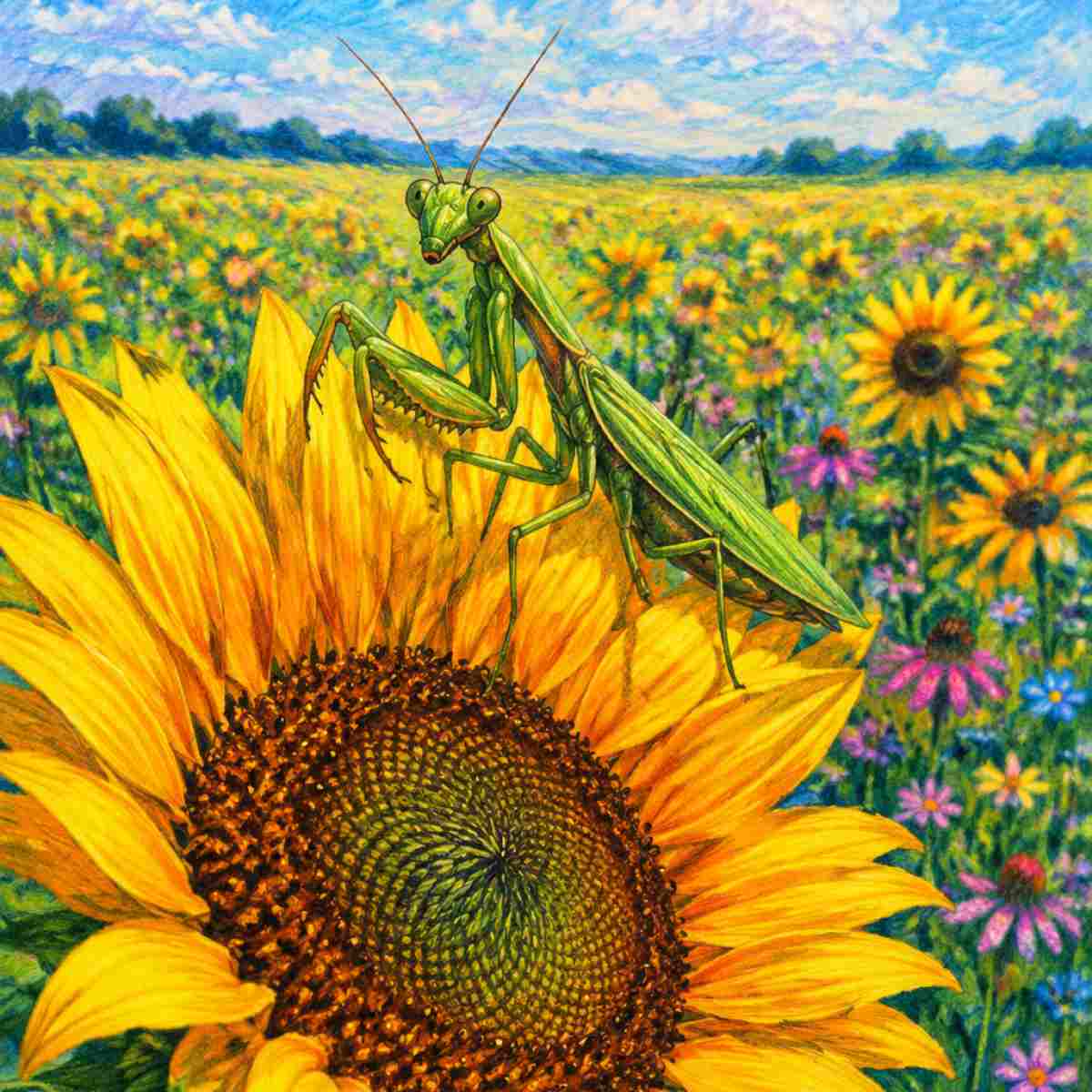 Dream About Praying Mantis