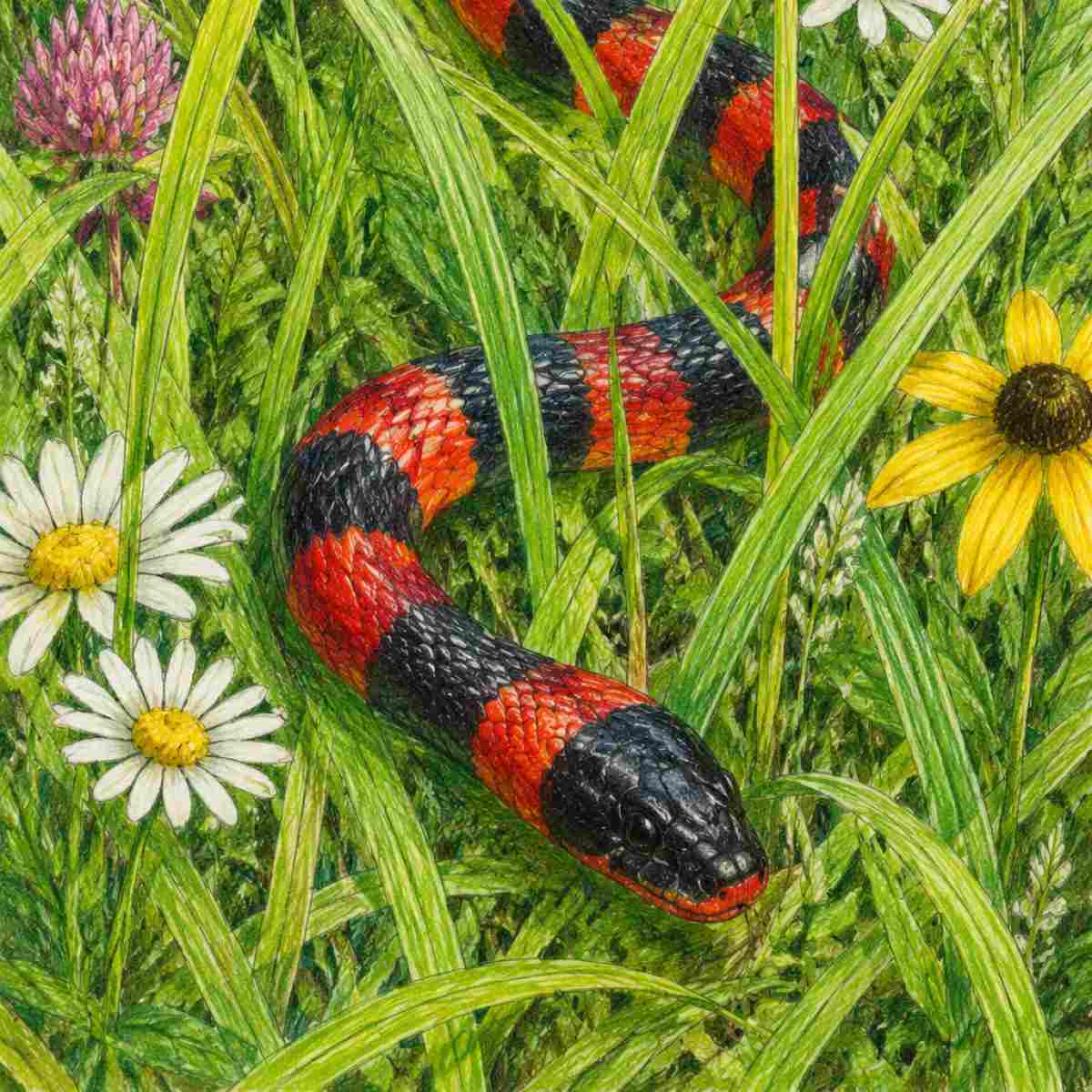 Dream About Red and Black Snake