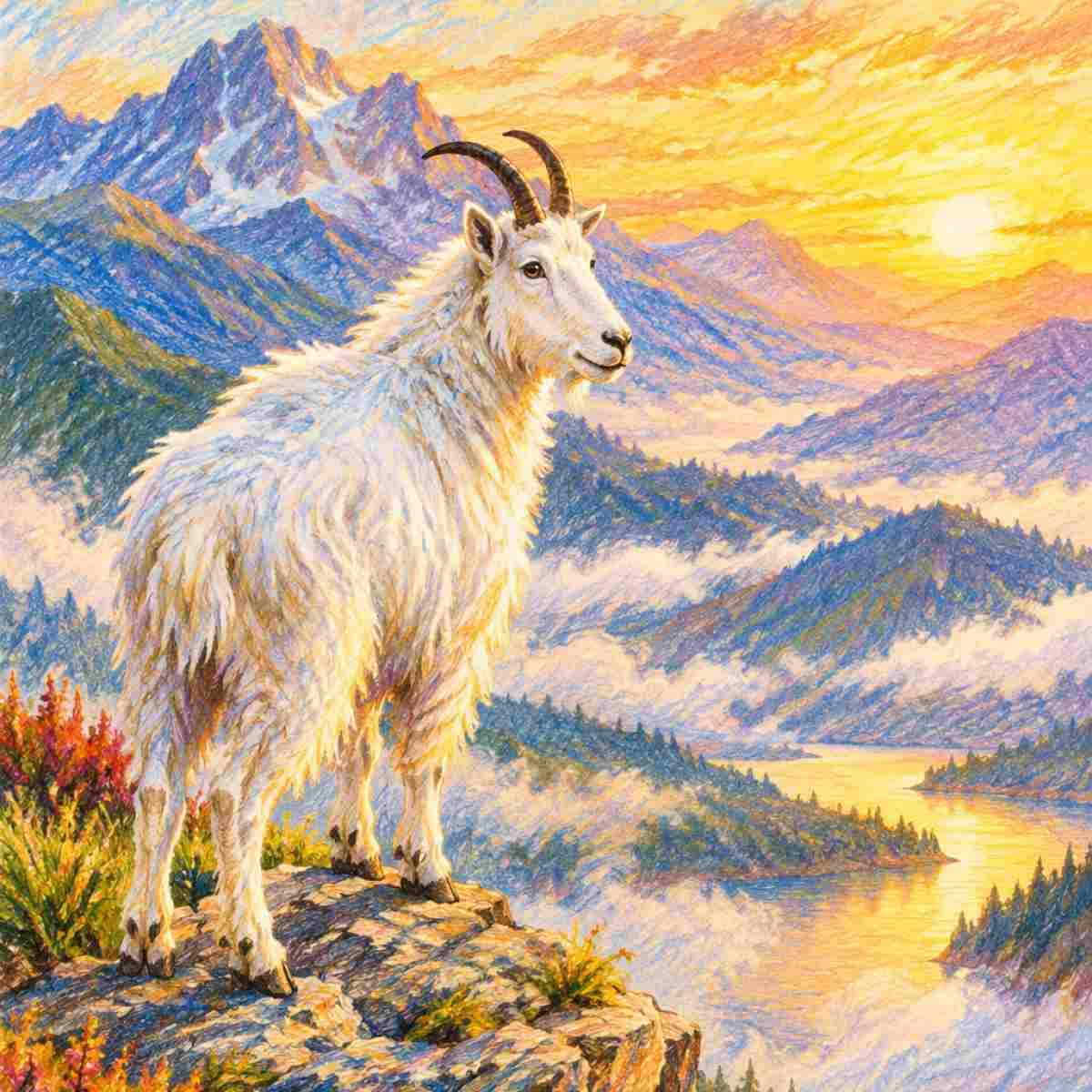 Dream About White Goat