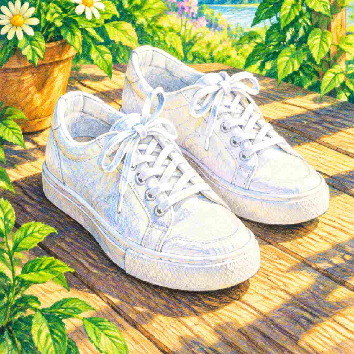 Dream About White Shoes
