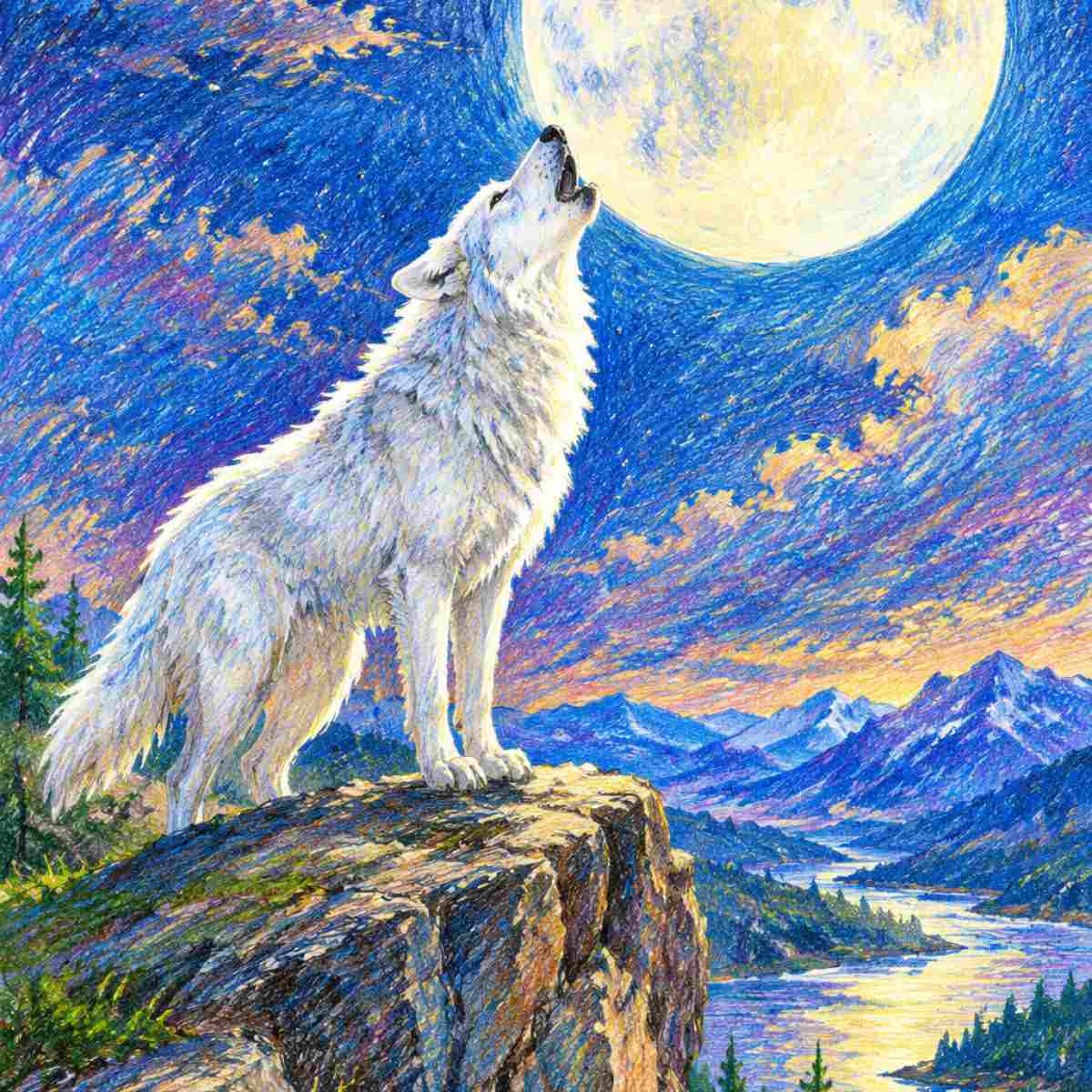 Dream About White Wolf