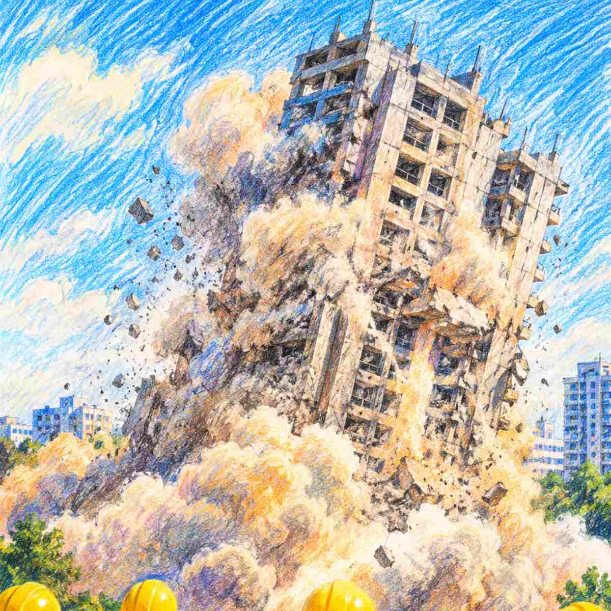 Dream of Building Collapsing