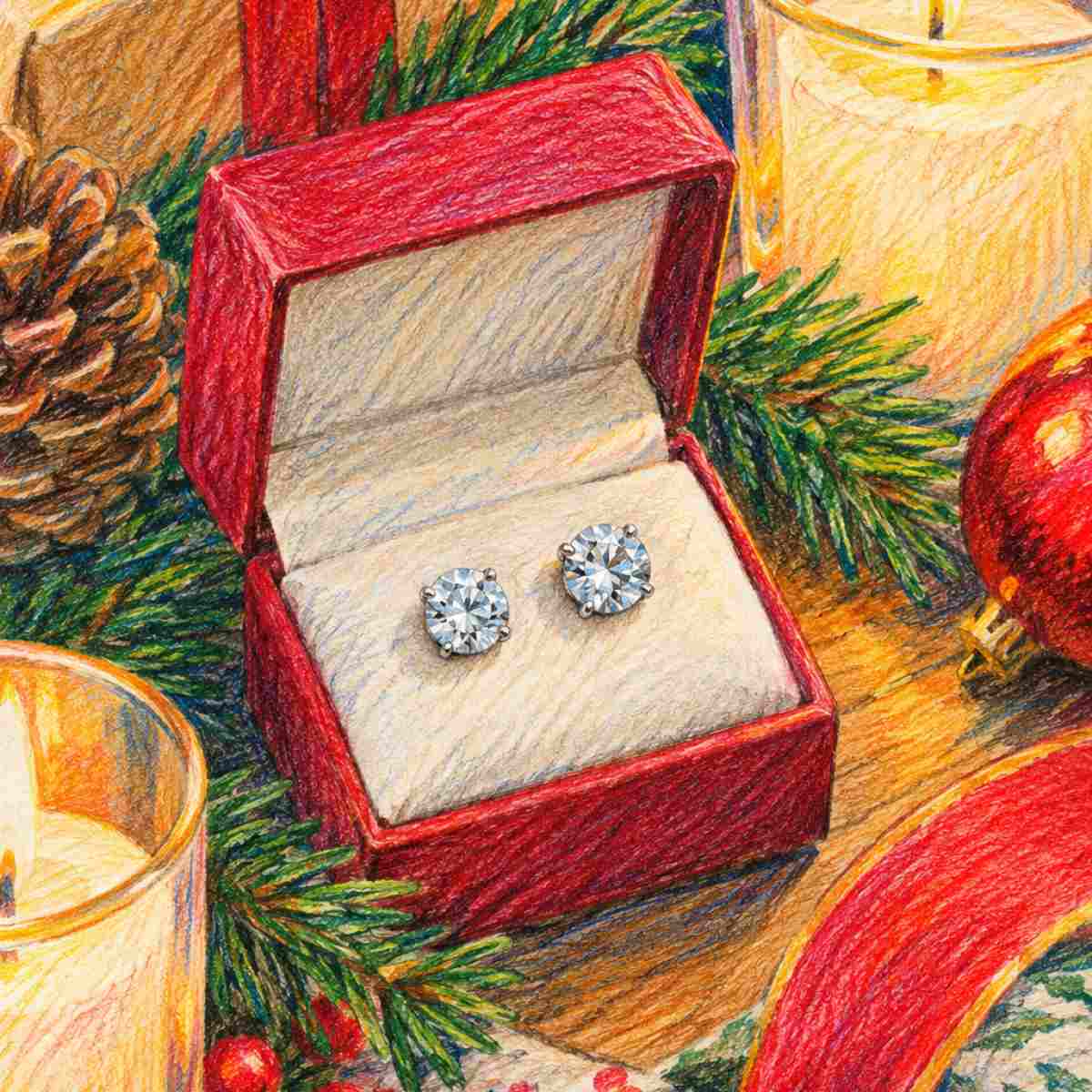 Dream of Diamond Earrings