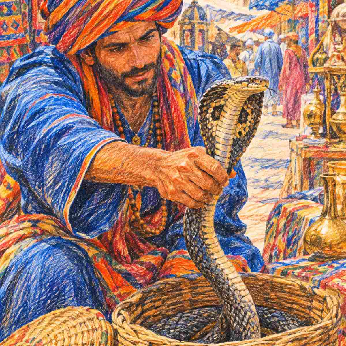 Dream of Grabbing a Snake