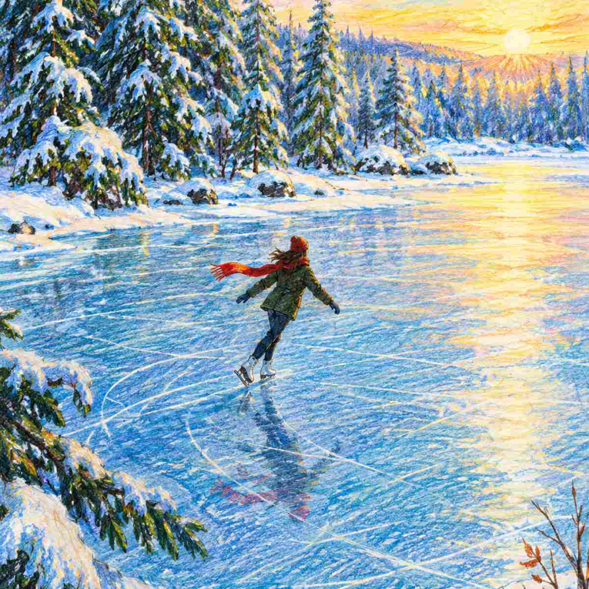 Dream of Ice Skating