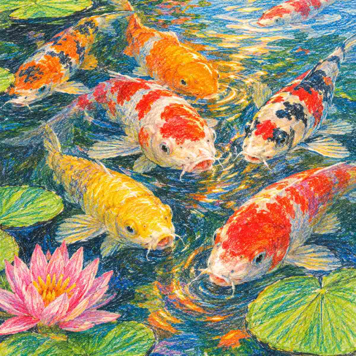 Dream of Koi Fish