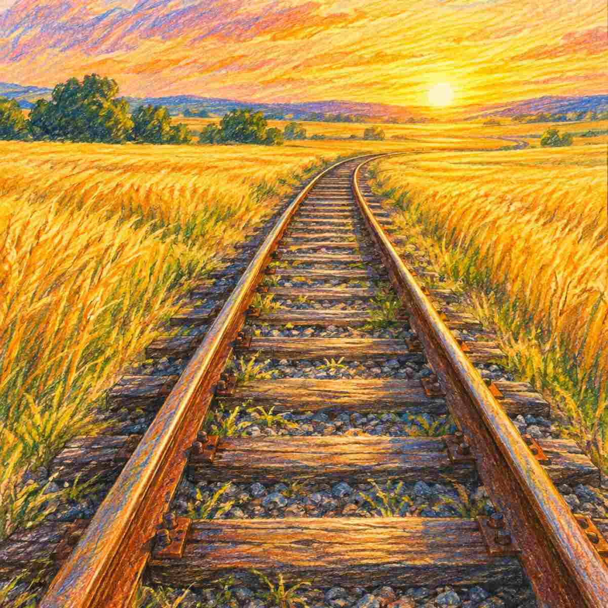 Dream of Train Tracks