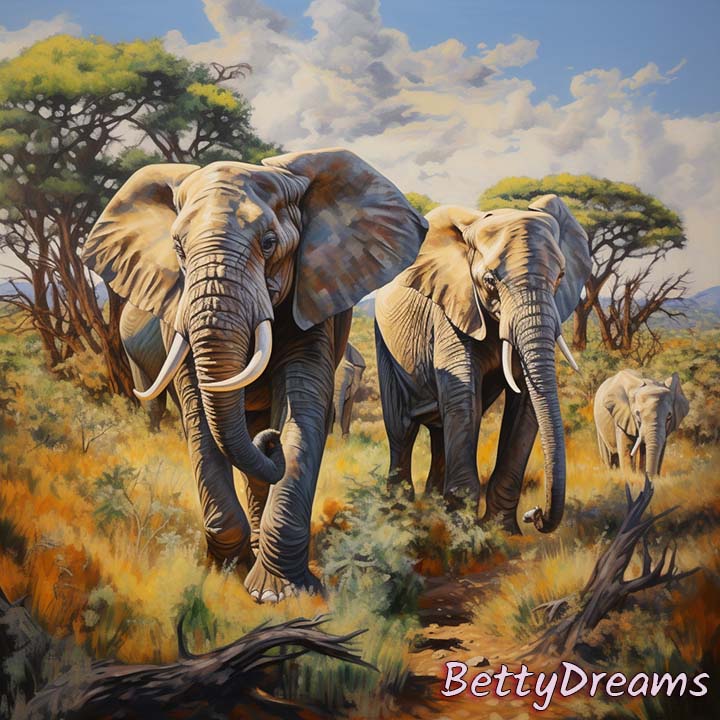 to dream of elephants