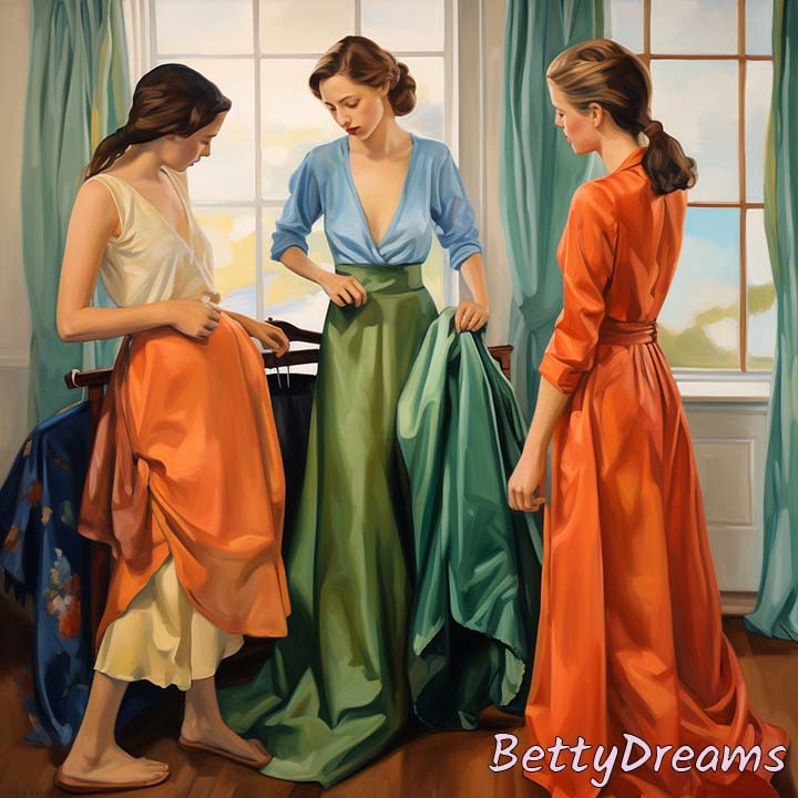 trying on clothes dream meaning