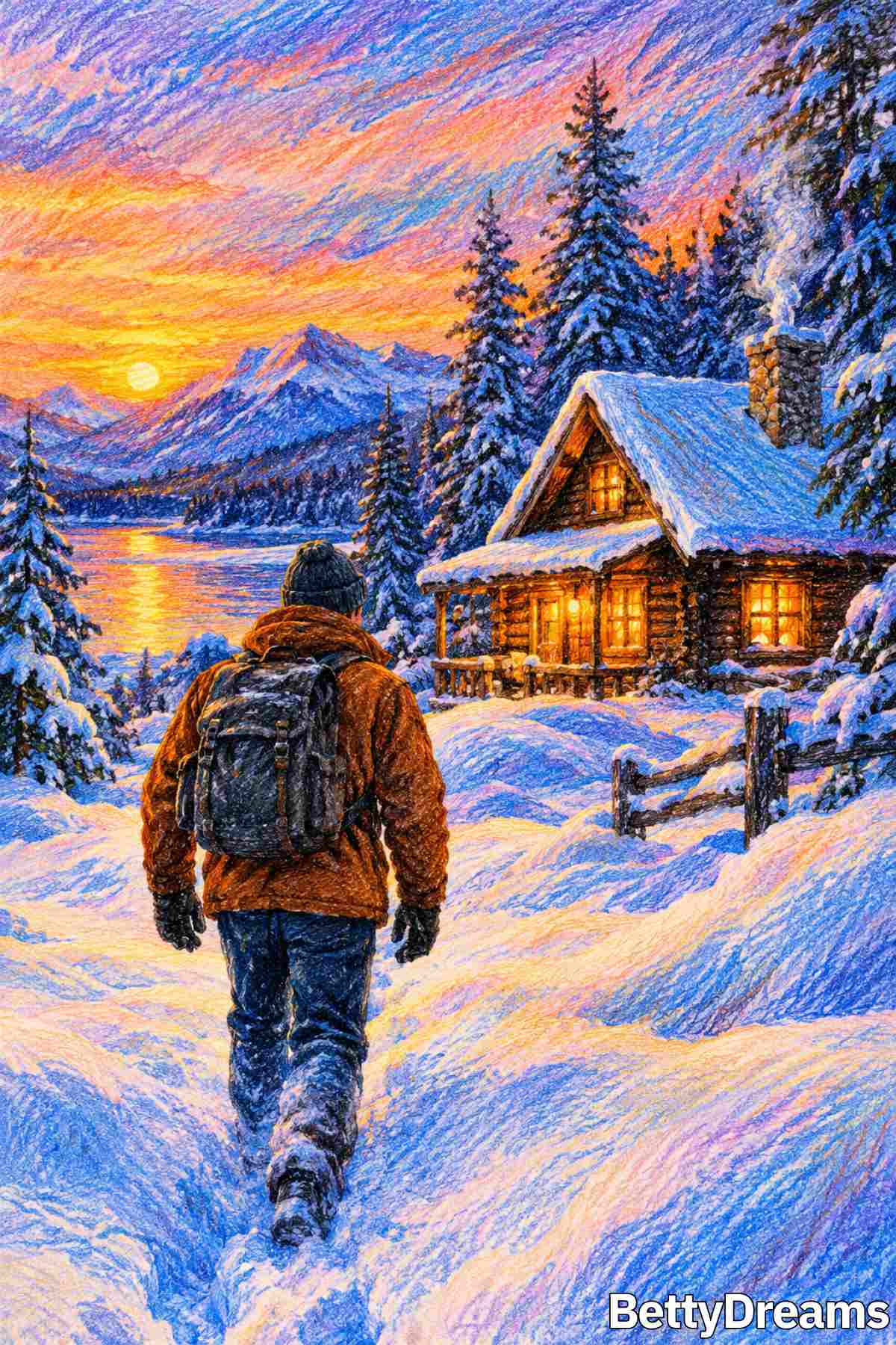 meaning of walking in snow in dream