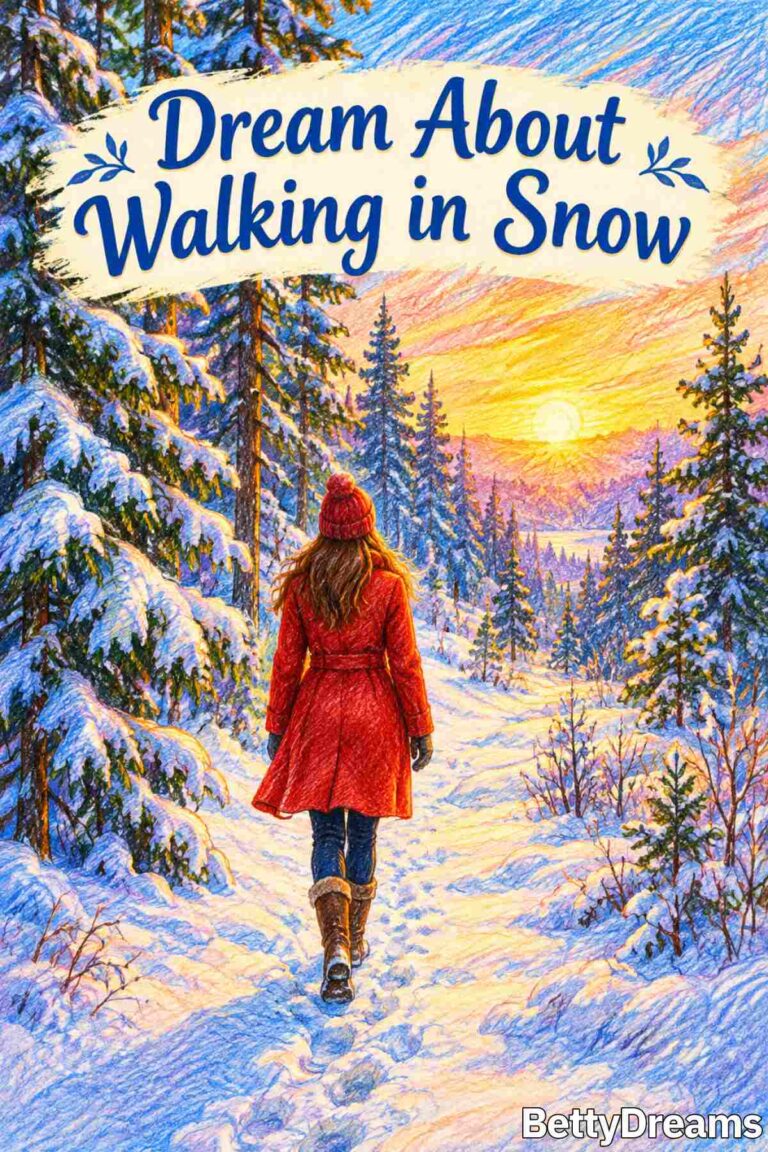 Walking in Snow Dream Meaning