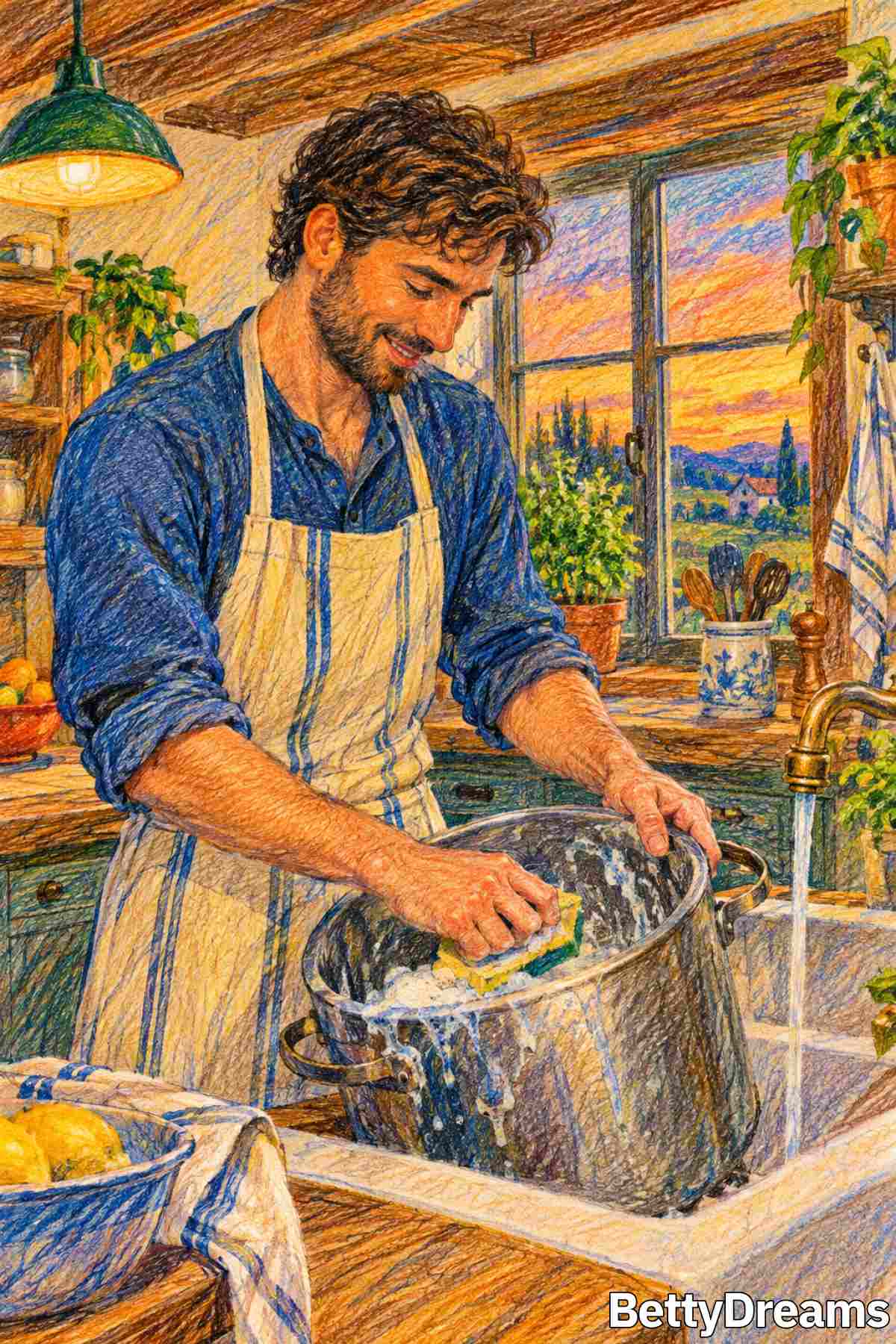 washing dishes dream meaning