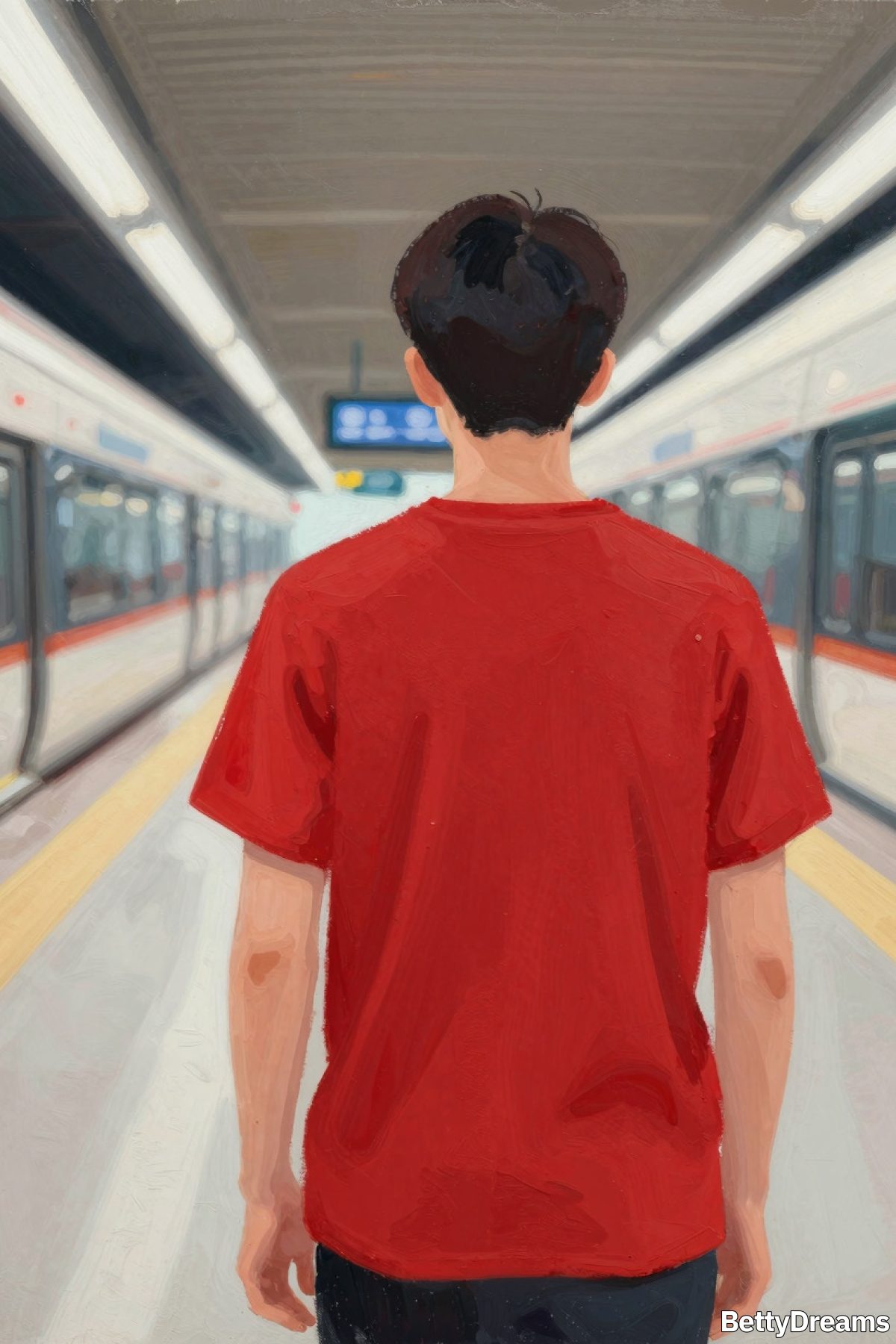 seeing yourself in a red shirt in dream