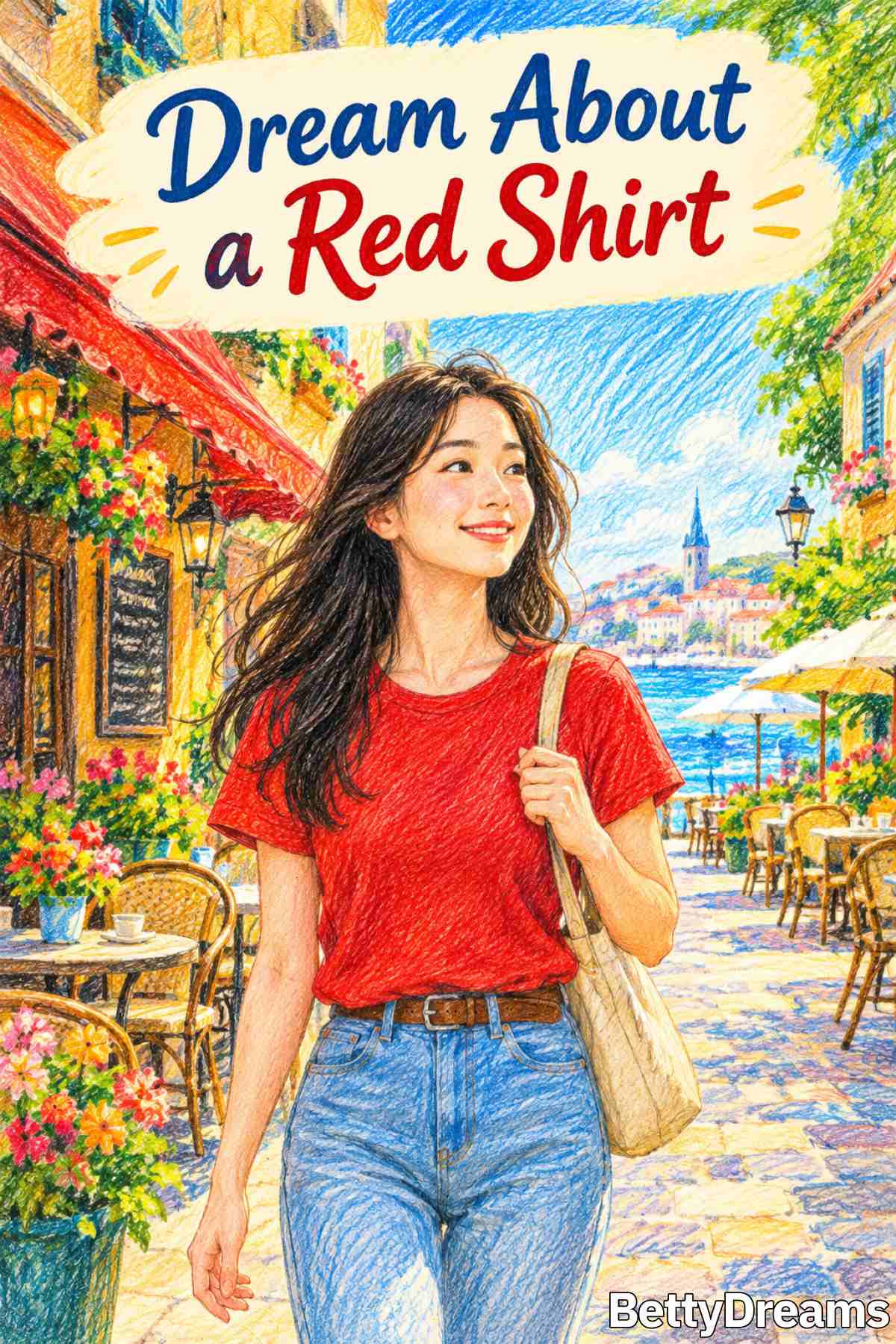 dream of wearing a red shirt