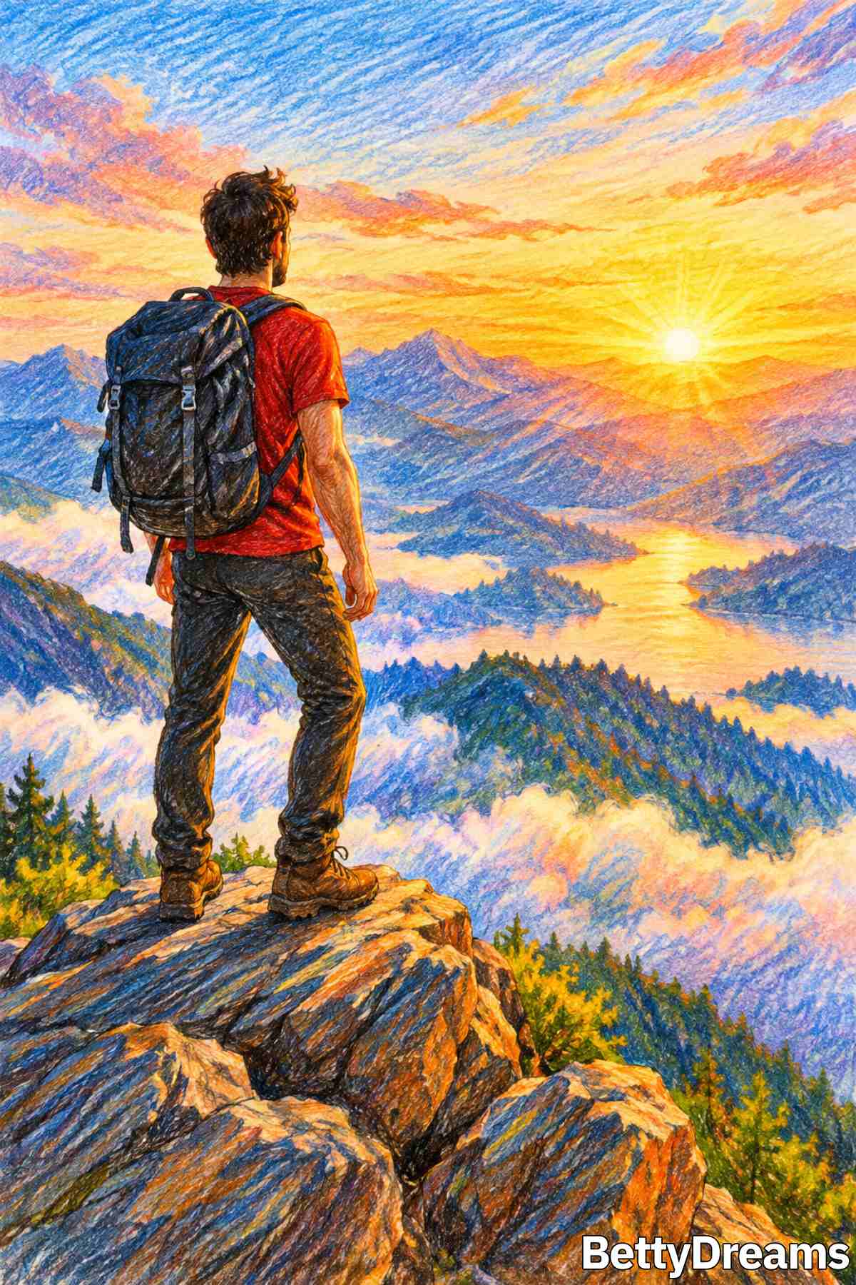 wearing red shirt in dream meaning