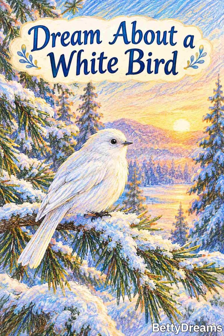 White Bird in Dream