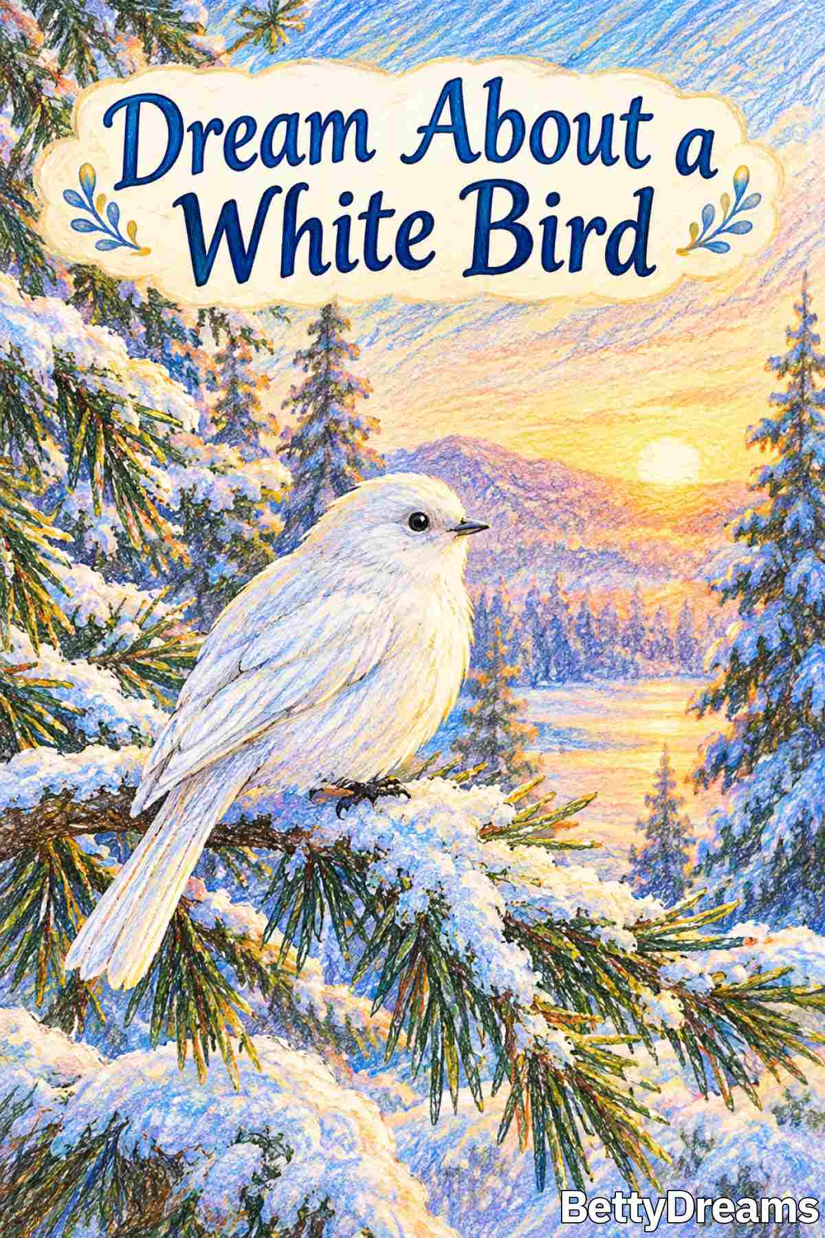 dreaming about a white bird