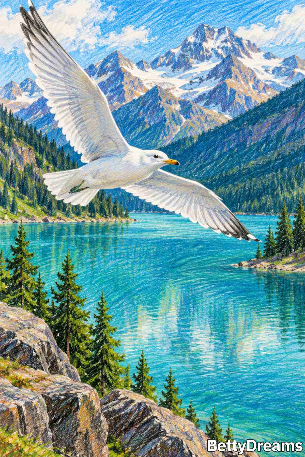 white bird in dream