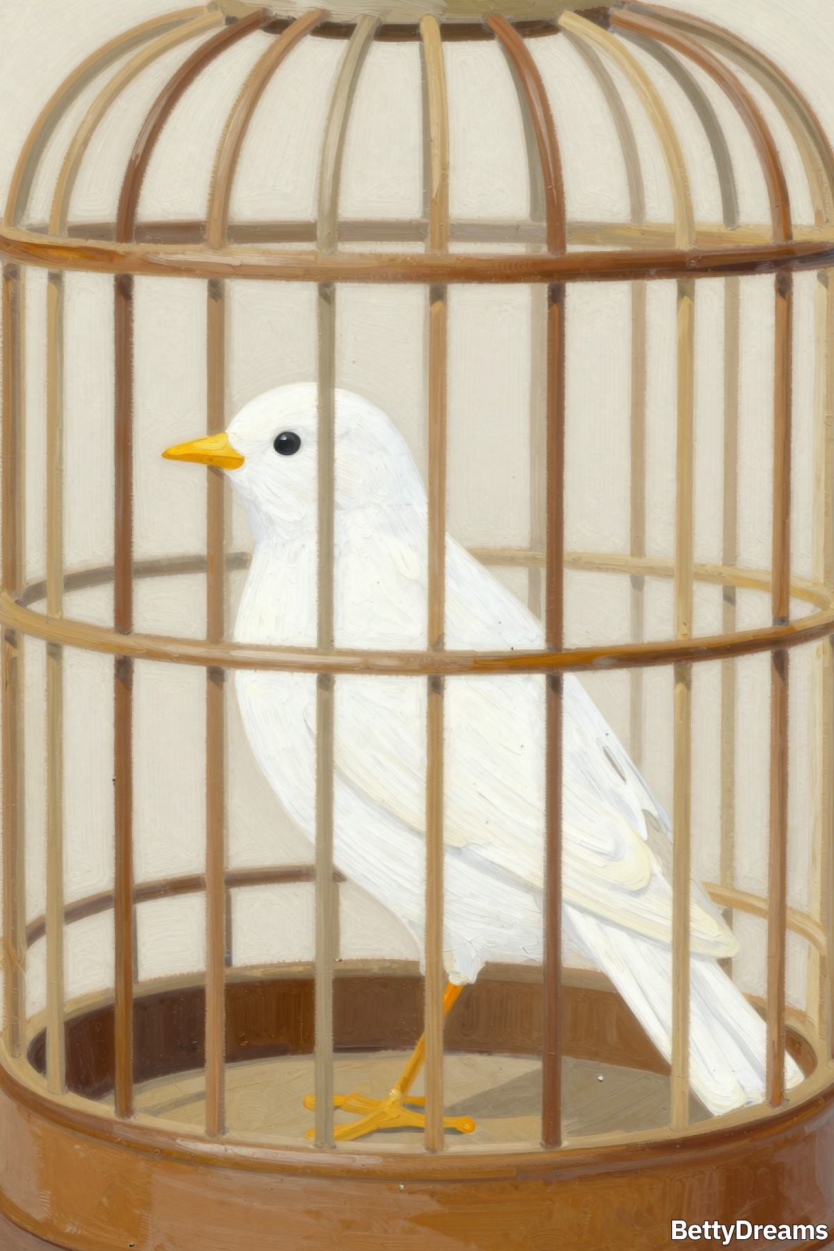 having a dream about a white bird
