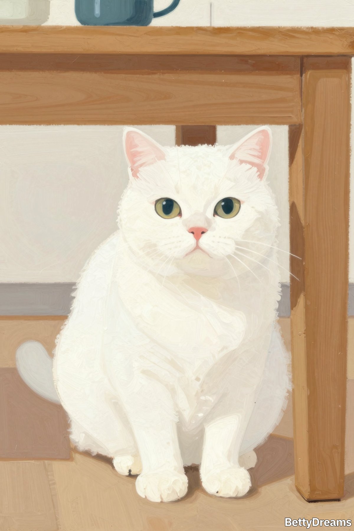seeing a white cat in a dream