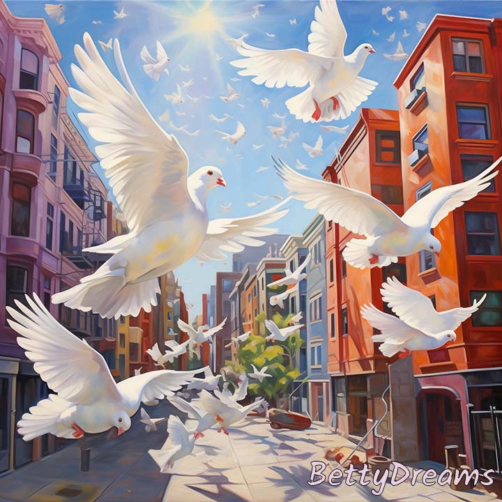 white doves