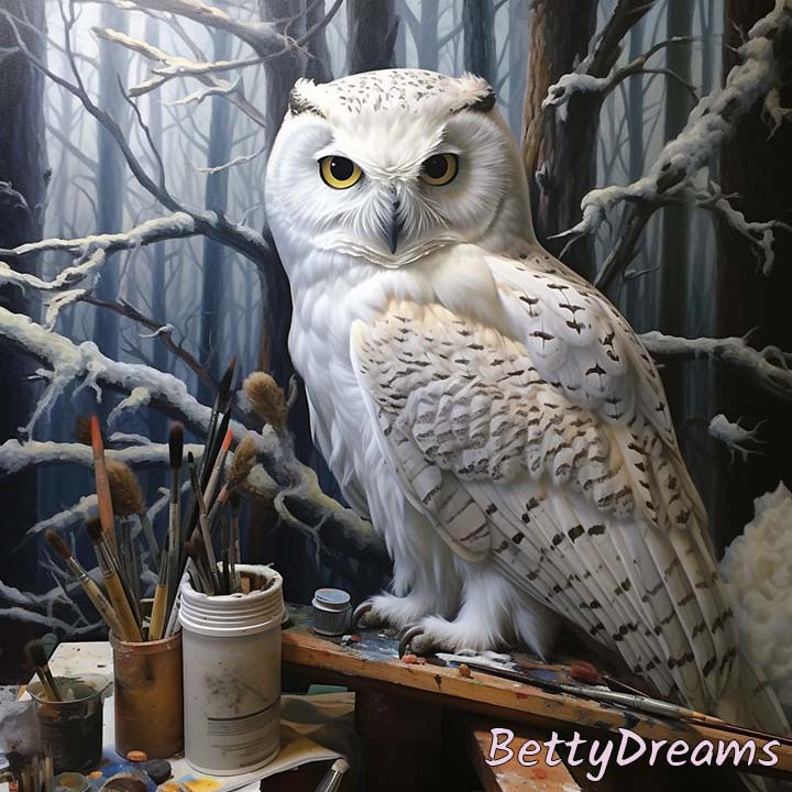 white owl
